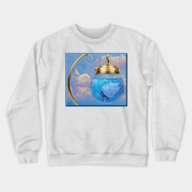 Aqua Ballet Crewneck Sweatshirt by rgerhard